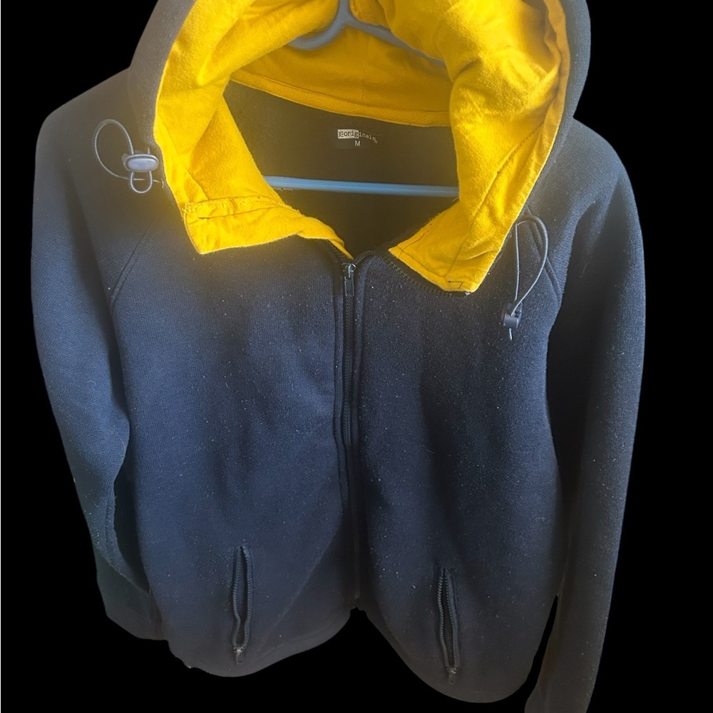 Men’s 725 original Black and Yellow Hooded Jacket